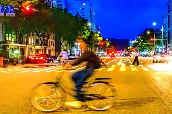 自転車の違反による反則金額の決定 無灯火