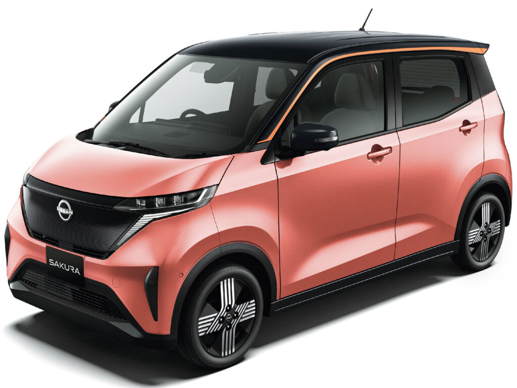 国産車EV車のラインアップ サクラ