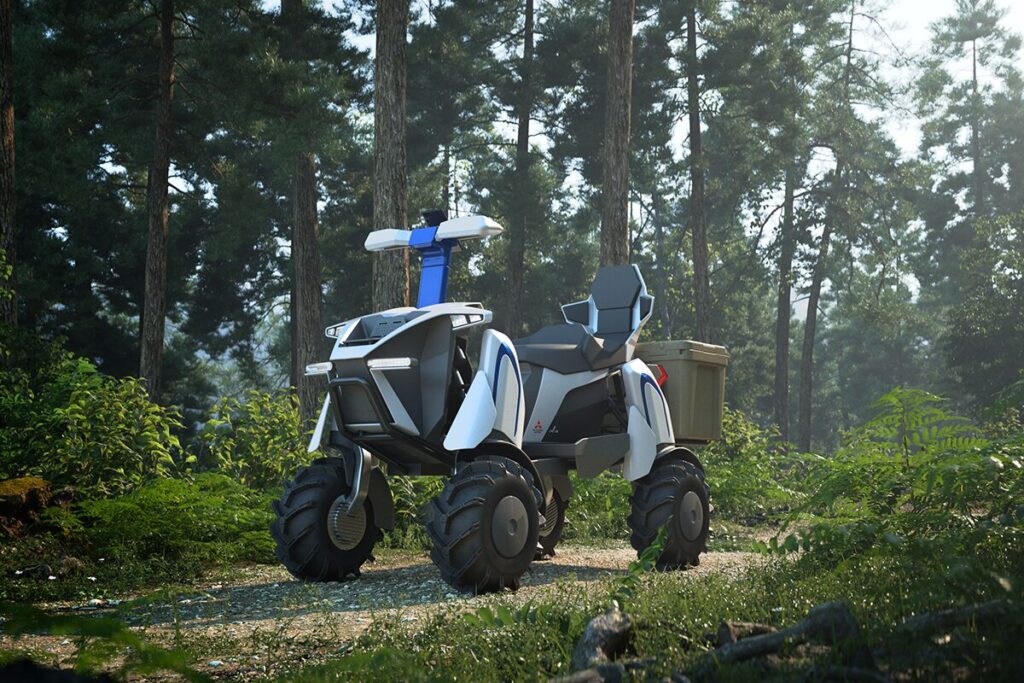 2025年ジャパンモビリティショーの注目の出展車(スバル・マツダ・三菱自動車・スズキ) mitsubishi last mile mobility