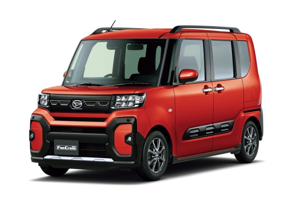 2025年10月納期の早い車種ランキング(ダイハツ・スズキ) タント ファンクロス