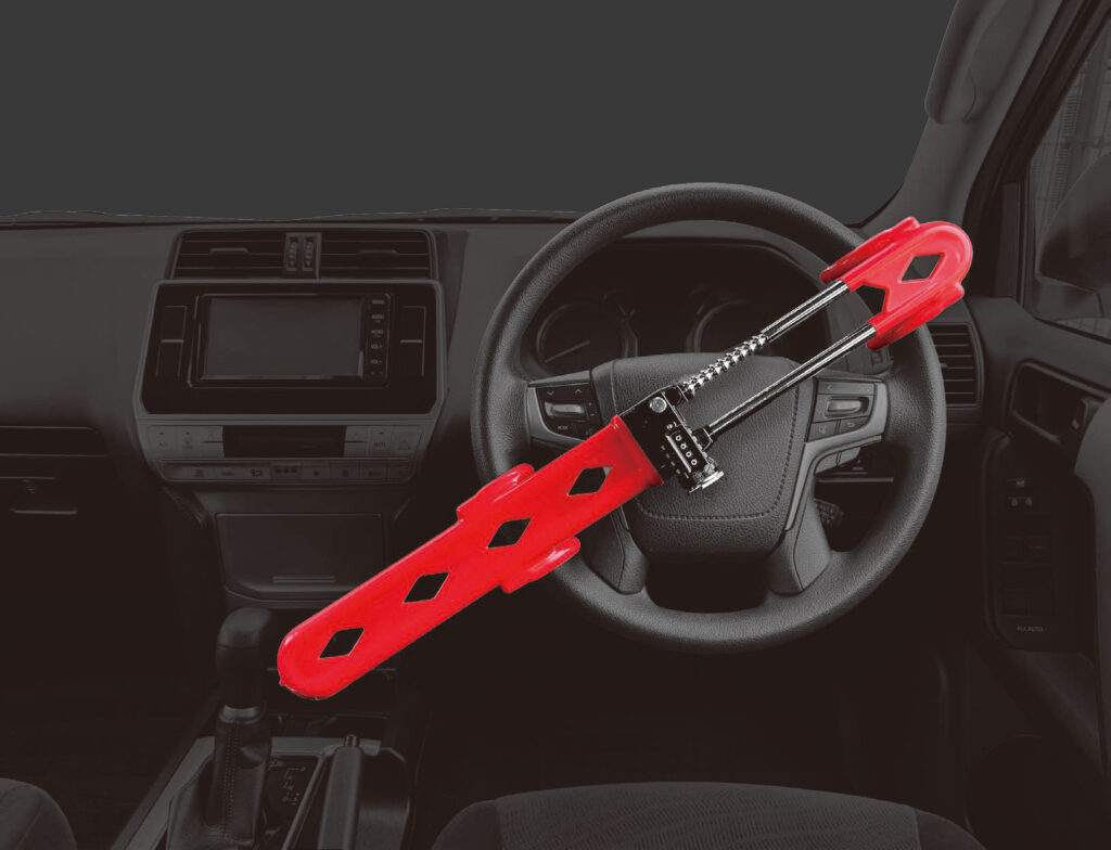 自動車盗難対策グッズ5選　ステアリングロック